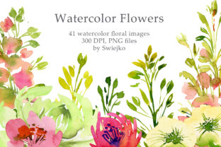Country Garden Flowers: A Versatile Illustration for Handmade Projects