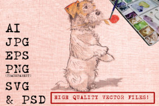 Dog and Rose: A Versatile Illustration for Modern Content Publishing
