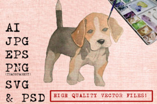 Funny Dog Illustrations: A Versatile Graphic Design Asset for Crafters