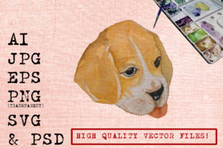 Funny Face Dog Illustrations: A Versatile Graphic Design Asset for Crafters