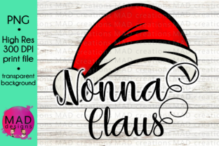 Nonna Claus - Watercolor Santa Hat & Crafts