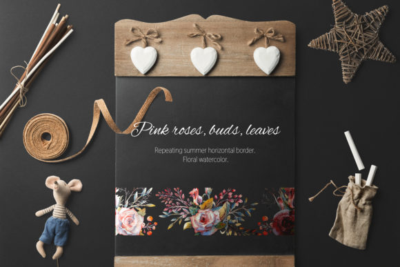 Pink Rose Illustration for Creative Projects