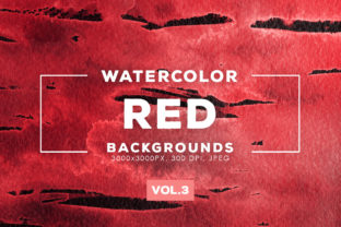 Red Watercolor Backgrounds 3